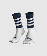 GAA Midi Socks Navy White Hoops